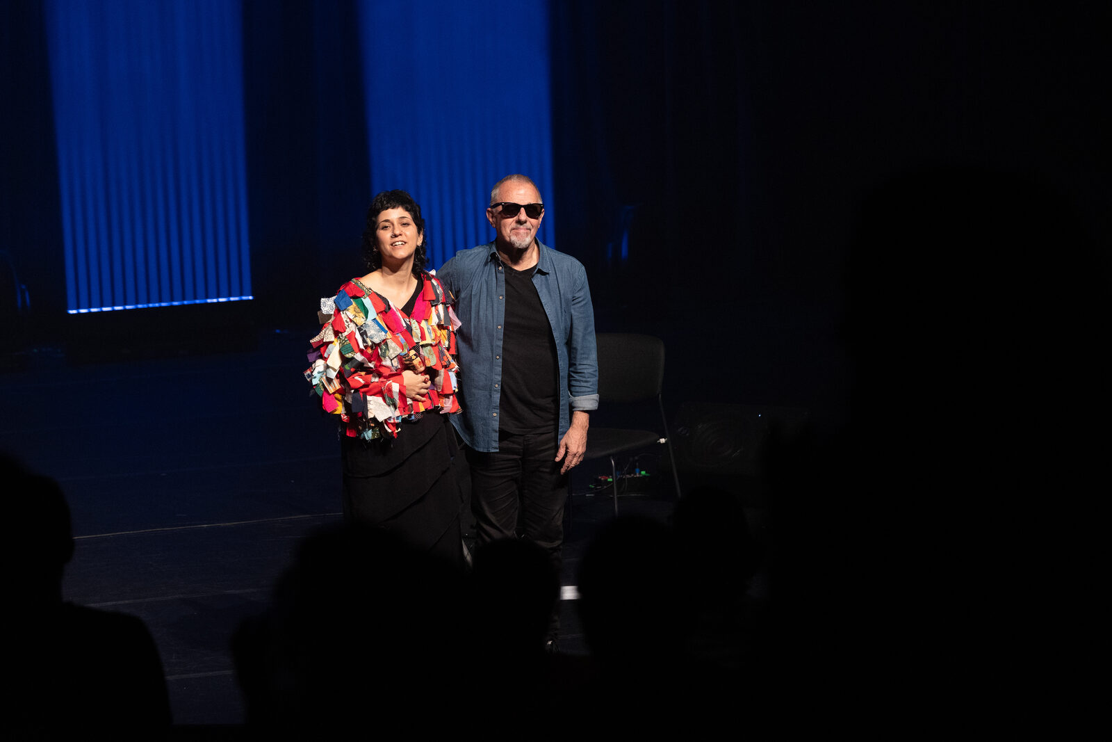 Swami Jr. and Luísa Lacerda at Sesc Belenzinho