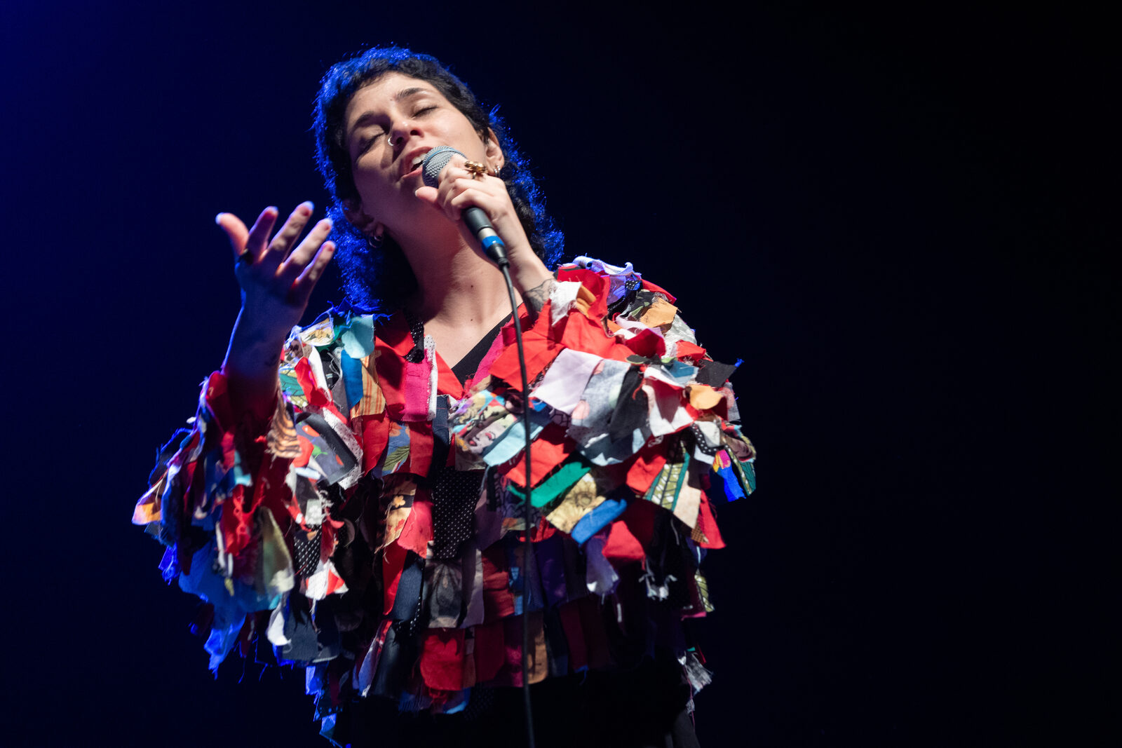 Swami Jr. and Luísa Lacerda at Sesc Belenzinho
