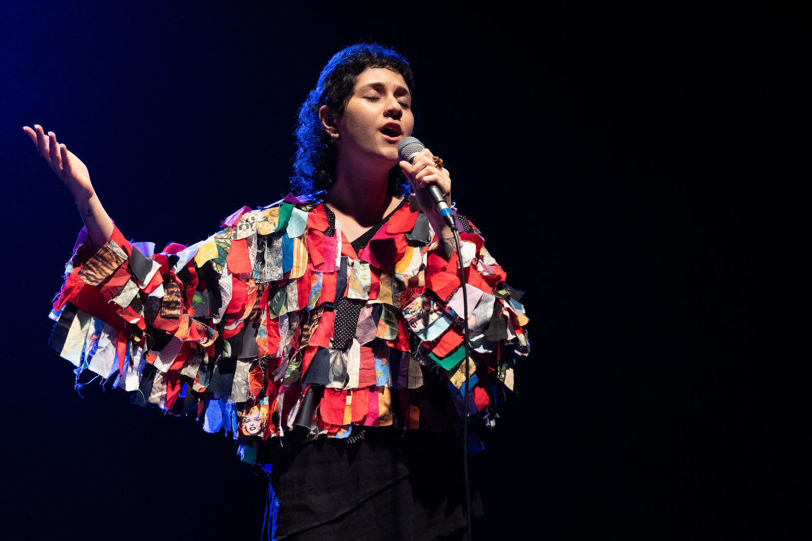 Swami Jr. and Luísa Lacerda at Sesc Belenzinho